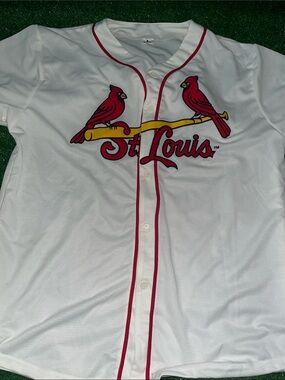 St. Louis Cardinals Jersey Mens XXL MLB Baseball Fan Shirt Stifel Lightweight